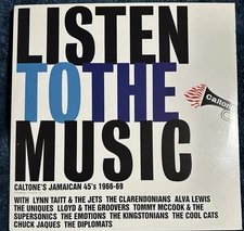 Listen To The Music - Caltone’s Jamaican 45’s 1966-69 2LP Pressure Sounds EX