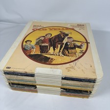 Lot of 17 Disney And Animated RCA Video Discs CED Preowned Untested Vintage