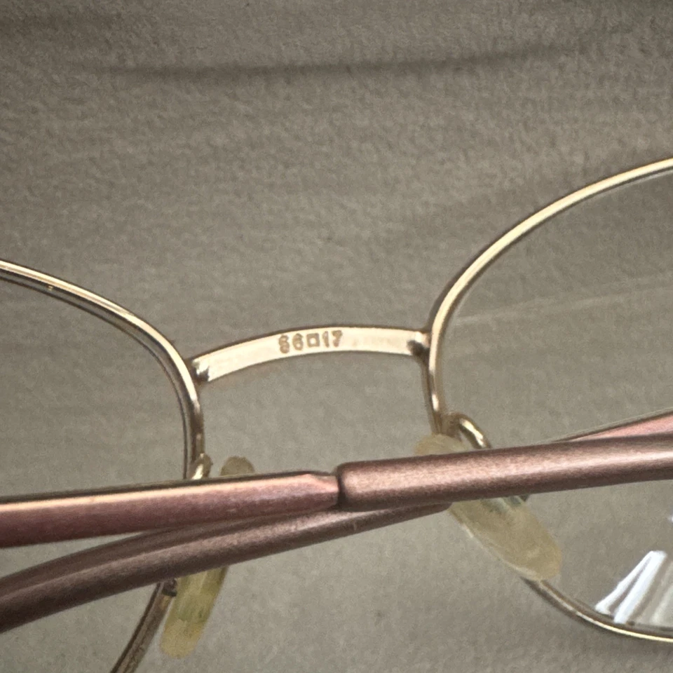 De Colección MARCHON TRES JOLIE 110 Gafas MARCOS Diseñador Rosa Brillante Borde Completo Foto 4 de 4