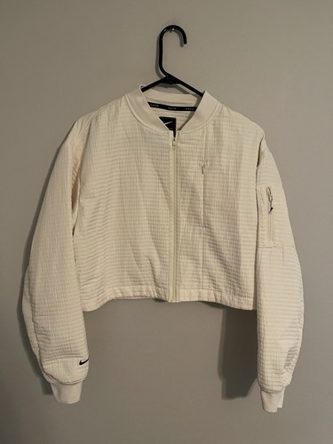 Nike Sportswear Tech Pack Bomber Jacket White City Ready BV4741-110 - Women's M