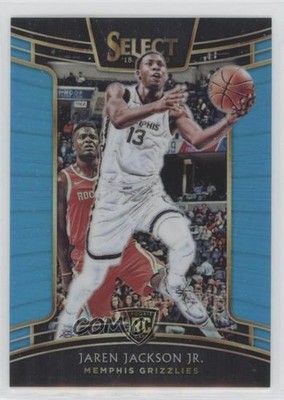 2018 Select Concourse Light Blue Prizm /299 Jaren Jackson Jr #35 Rookie RC 0d6s