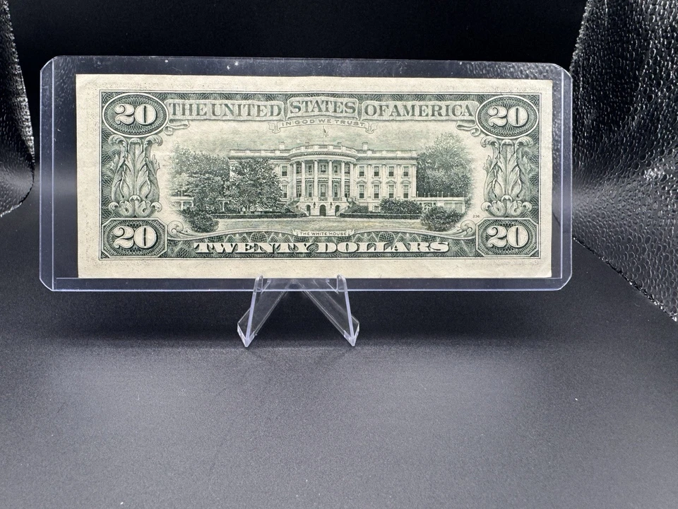 1988 $20 Federal Reserve Note – Bold Green Seal – XF/AU Condition 💵 - Image 2 of 2