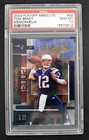 Tom Brady 2003 Playoff Absolute Memorabilia #32 New England Patriots PSA 10 GEM