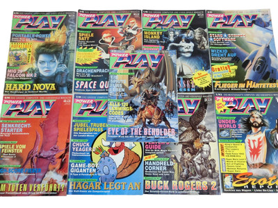 Power Play Sammlung Konvolut Zeitschrift Magazin 9 Ausgaben 91 92 93