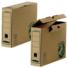 Bankers Box Archivboxen Earth Series 80mm A4 braun 8,0 x 31,9 x 25,4 cm, 20...
