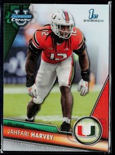 2023 Bowman University Chrome #25 Jahfari Harvey Refractor