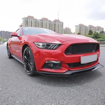 Ford Mustang 6. Gen. Vorfacelift OEM + Style Kohlefaser Frontlippe Spoiler