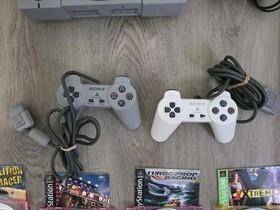 Sony PlayStation PS1 Console Bundle Tested 19 Games Manuals & Discs Only