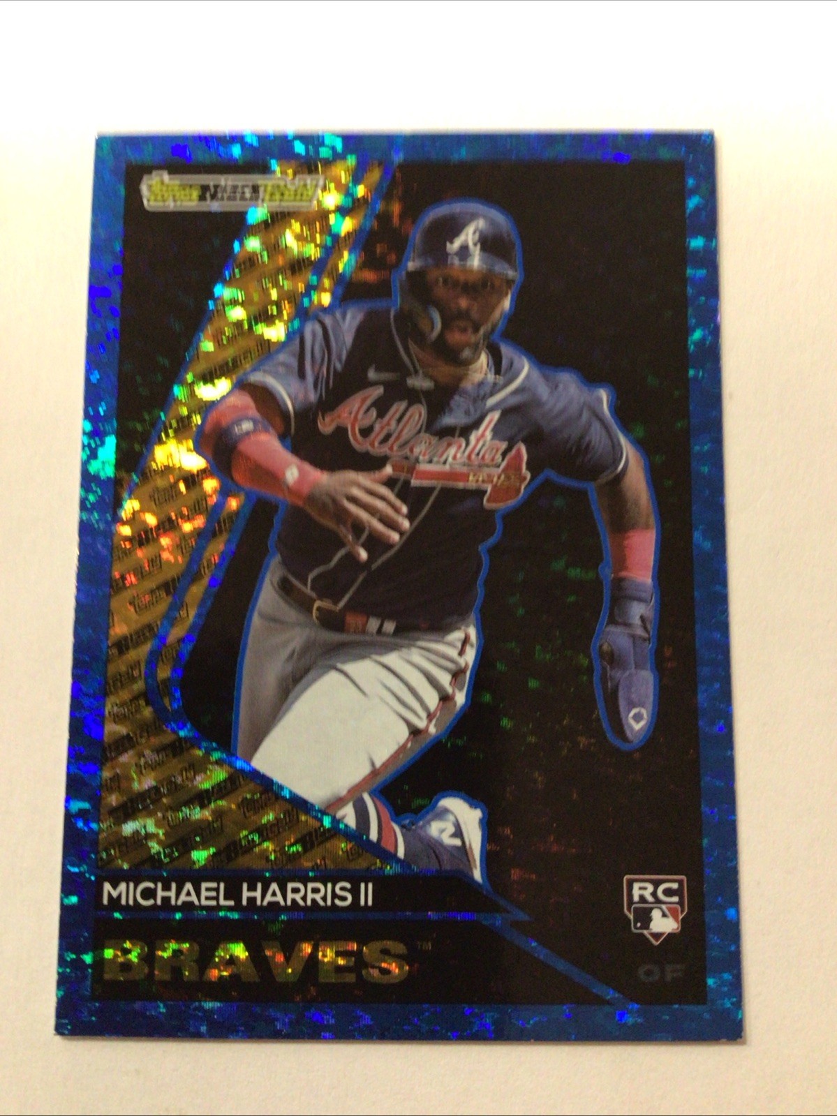 2023 Topps Update Series Topps Black Gold Michael Harris II #BG-6 (RC) Blue