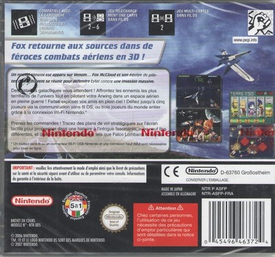 Jeu DS Starfox Command Complet - Occasion Très Bon état, FR/ANG