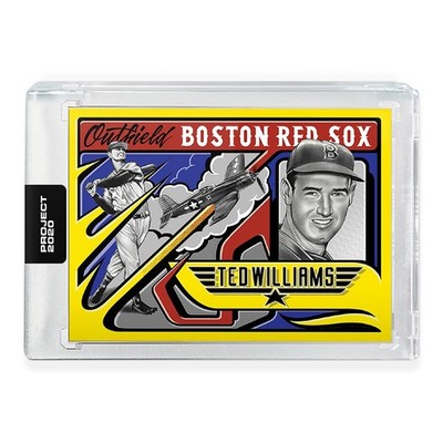 Topps PROJECT 2020 Card 327 - 1954 Ted Williams by Mister Cartoon