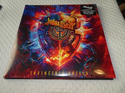 Judas Priest Invincible Shield BLACK vinyl LP