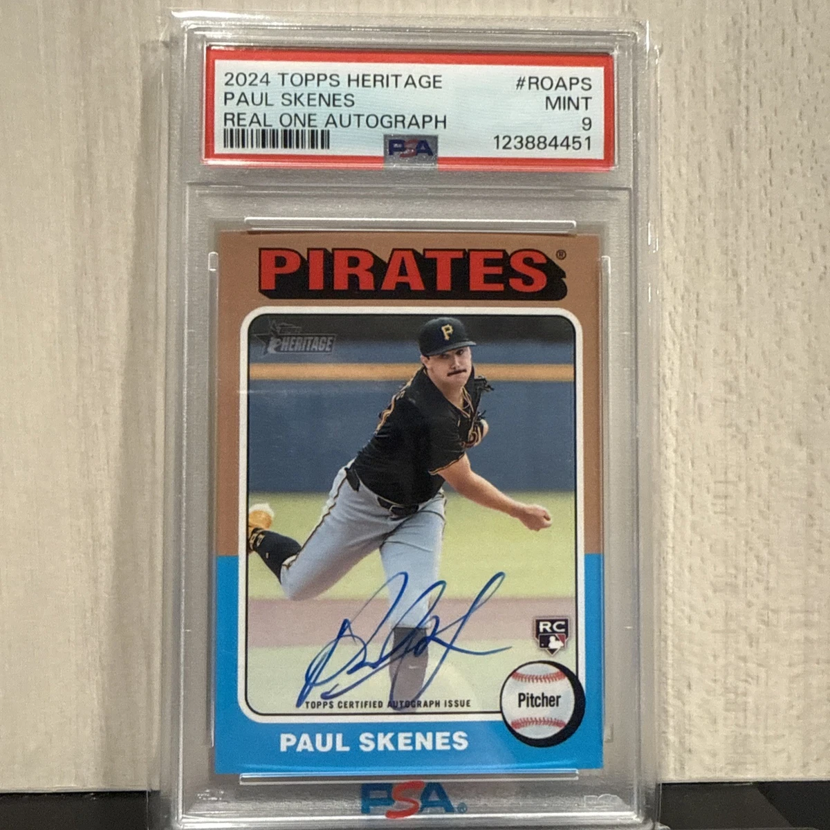 2024 Topps Heritage High Number - Paul Skenes #ROA-PS for sale | eBay