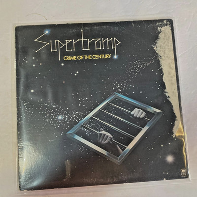 Supertramp Crime of the Century LP 1974 SP-3647 vinyl record