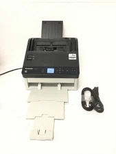 Panasonic KV-S1057C High-Speed Document Scanner USB Network ADF 19K Scans WORKS