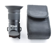Nikon DR-5 Right Angle Viewfinder Near Mint with Case From Japan