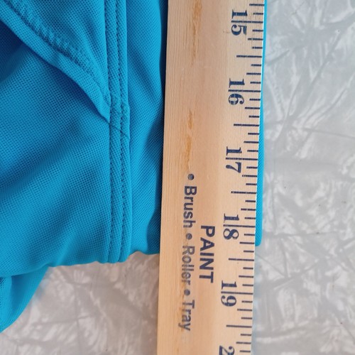 Coco Reef Damen Classic Solids Mesh Layer Schwimmen Skort Unterteil Größe 1X blau - Bild 4 von 8