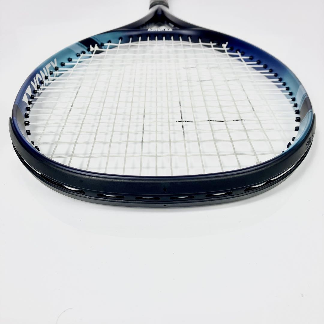 YONEX EZONE 100／2022モデル　G2 YONEX 2022 EZONE 100+ Tennis Racquet Racket Blue 100sq 300g