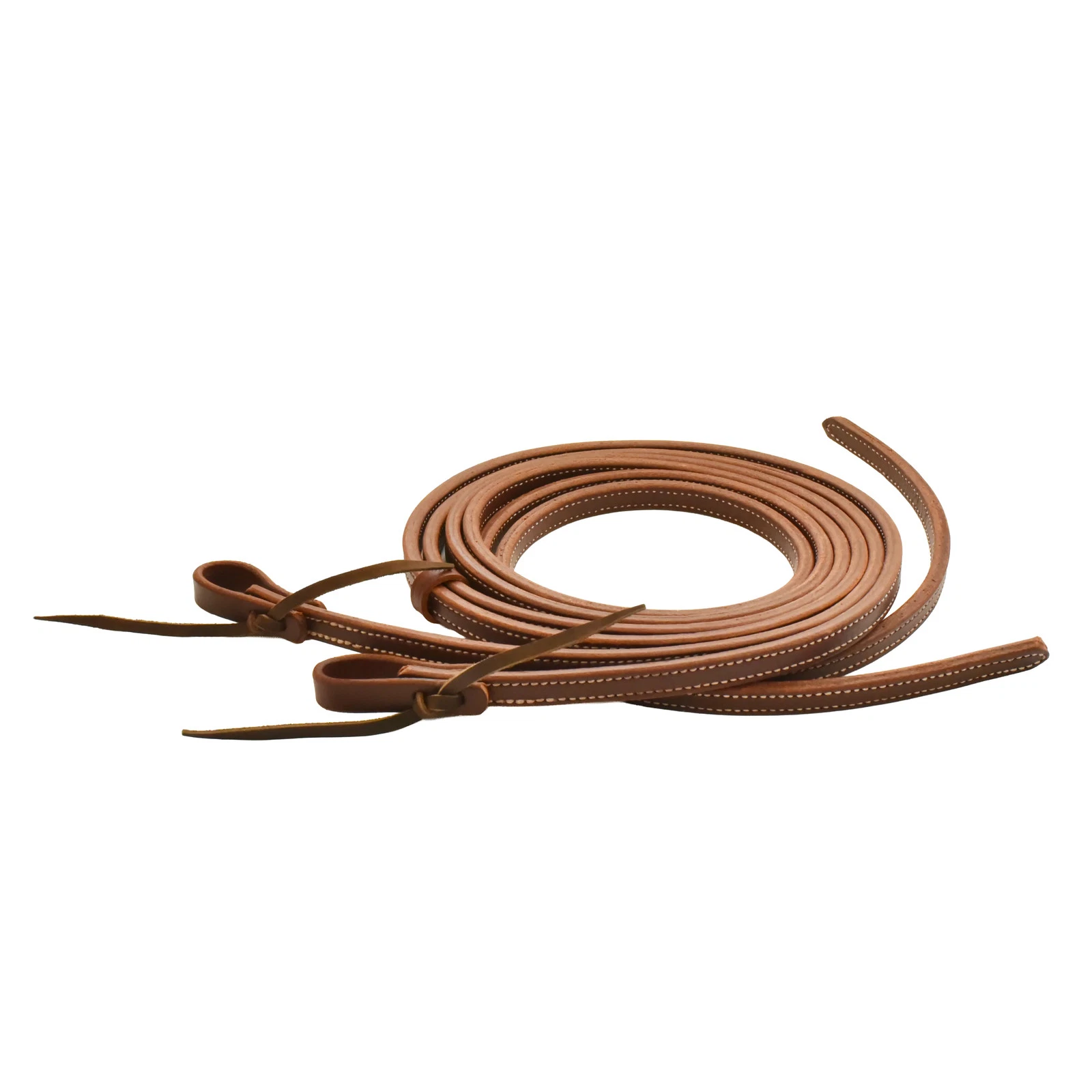 AJ Tack Latigo Leather Split Reins - Thumbnail 3