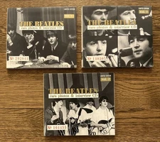 The Beatles Rare Photos & Interview CD Lot Vols. 1, 2 & 3 Limited Edition