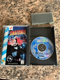 Snatcher Sega CD Rare Tested Great Condition - From Hideo Kojima
