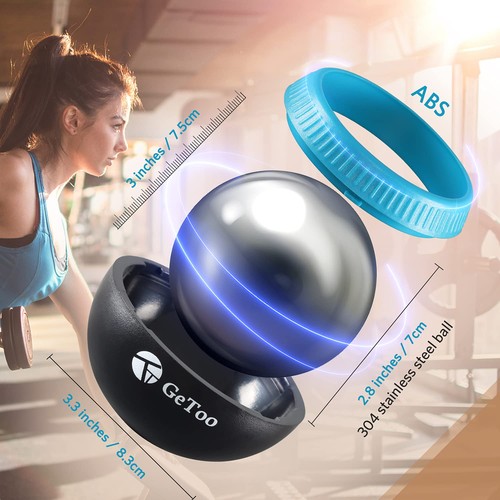 GeToo Cryosphere Cold Massage Roller Ball - 2.8 Inch Ice Massage Ball for Dee... - Imagen 2 de 5