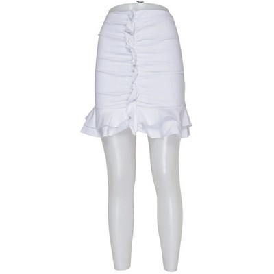 PrettyLittleThing, Rock, Größe: 36, Weiß, Elasthan/Polyester, Einfarbig #bPi