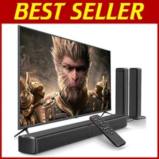 2.2ch Sound Bars for TV with Dual Subwoofer