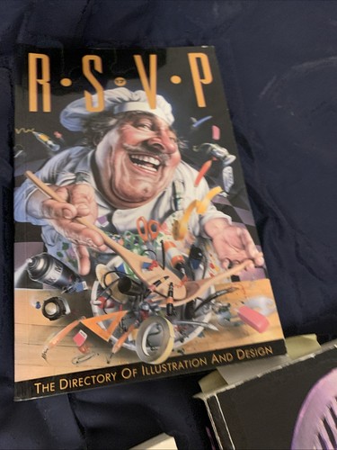 RSVP Directory Of Illustration & Design 1991 1992 & 1994 3 Book Lot - Picture 18 of 20
