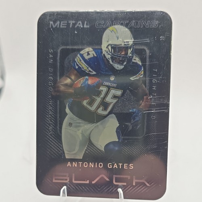 #ad 2013 Panini Black Antonio Gates Metal Captains # 6 SP Chargers $10.00