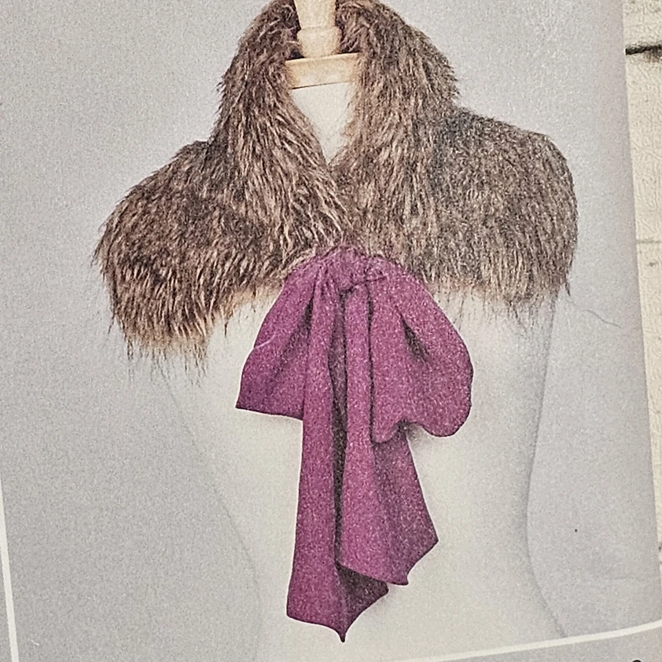 Simplicity Pattern S9031 Misses Scarves 4 Styles One Size Accessories UNCUT FF - Image 3 of 4