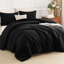 Queen Comforter Set 3 Piece, 270GSM Down Alternative Fill, Oeko-TEX Certified...