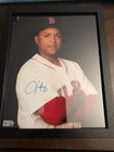 Luis Alicea Signed Autographed Framed 8x10 Photo With COA Boston Red Sox — photo 1