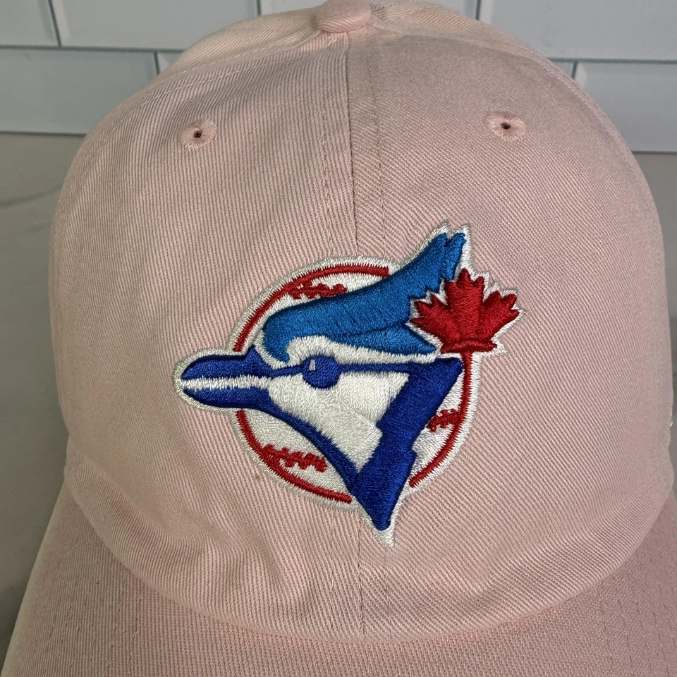 Toronto Blue Jays Hat Cap Strap Back One Size Pink MLB 1991 All-Star Game - Image 3 of 4