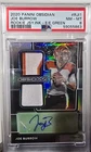 Panini Obsidian Joe Burrow RJI-1 Rookie Jersey Ink Green 30/50 PSA 8 Auto