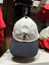 Disney Parks 2026 Walt Disney World Black Mickey Mouse Baseball Cap Hat New