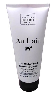 THE SCOTTISH FINE SOAPS Au Lait EXFOLIATING BODY SCRUB 7 fl oz