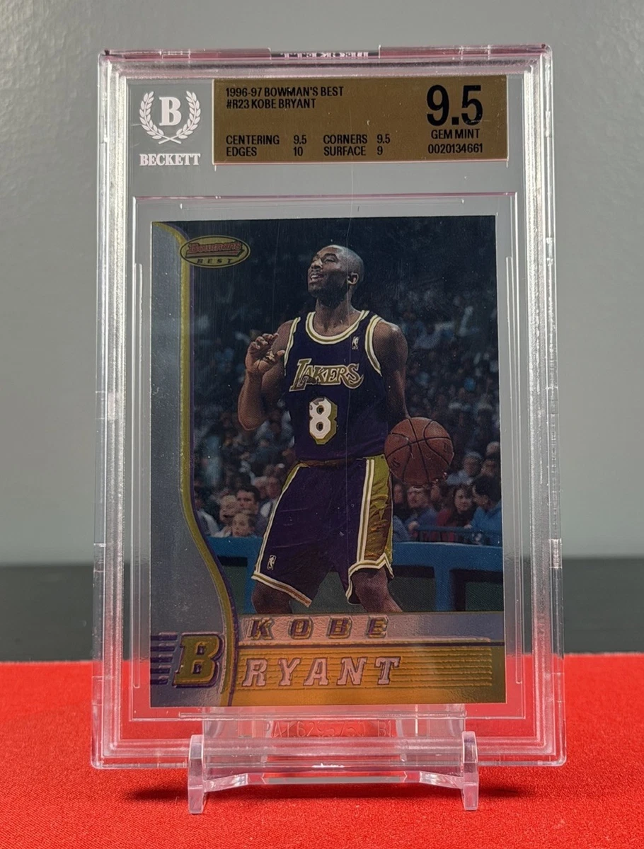 Bowman Kobe Bryant Basketball Rookie Sports Trading Cards
