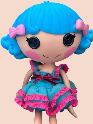 Lalaloopsy Rosy Bumps 'N Bruises 12'' Doll Blue Hair In Harmony B Sharp Outfit