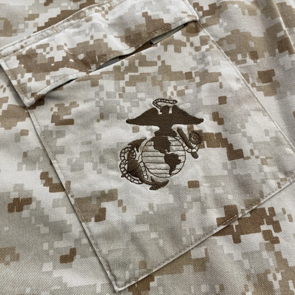 Vintage USMC Shirt Mens Large Regular Desert MARPAT Camo Propper MCCUU 2000s - Image 4 of 4