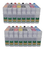 2 sets  Empty T324 Ink Cartridges for P400 Printer with ARC reusable chips