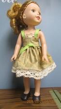 Sun Dress Set made to fit 14.5" Wellie Wishers dolls