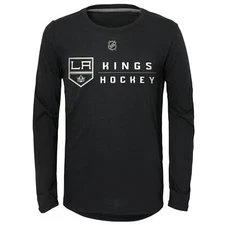 Outerstuff NHL Youth (8-20) Los Angeles Kings Deliver A Hit L/S Ultra Tee