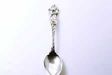 Mechanics Sterling Co. Sterling Silver Napa, Cal Floral Spoon 28.4g (ANT3405)
