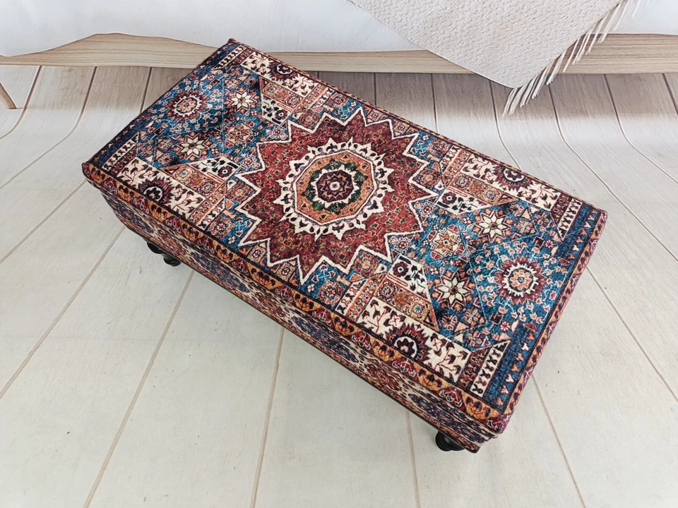 Bedroom bench, Storage compartment, Upholstered bench, Additional space, Shoe st - Image 3 of 4