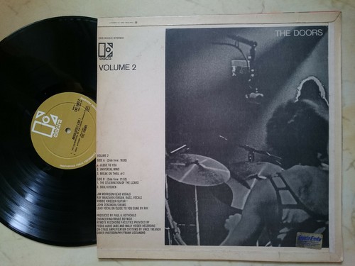 THE DOORS Absolutely Live VOLUME 1+2 *1969 NEW ZEALAND 1st PRESS ELEKTRA 2 LPs* - Foto 8 di 11