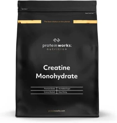 Protein Works - Creatine Monohydrate Powder | 100% Pure & Premium Creatine Supp