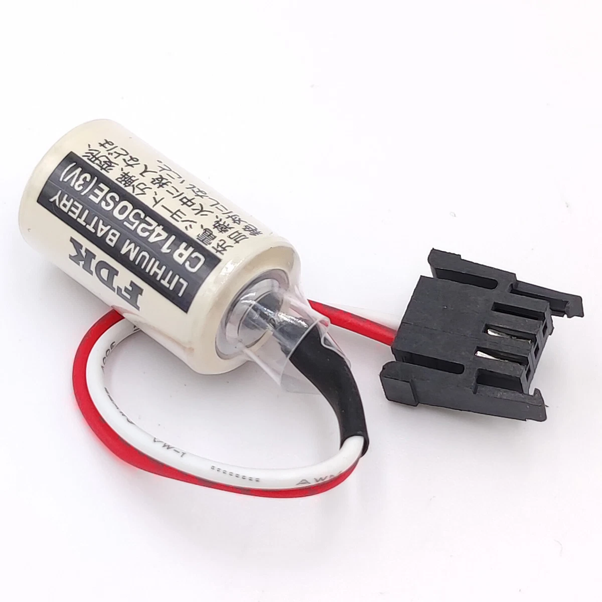 FDK CR14250SE-FT Volt, 850mAh 1/2Aa W/3 Pin Lithium Custom