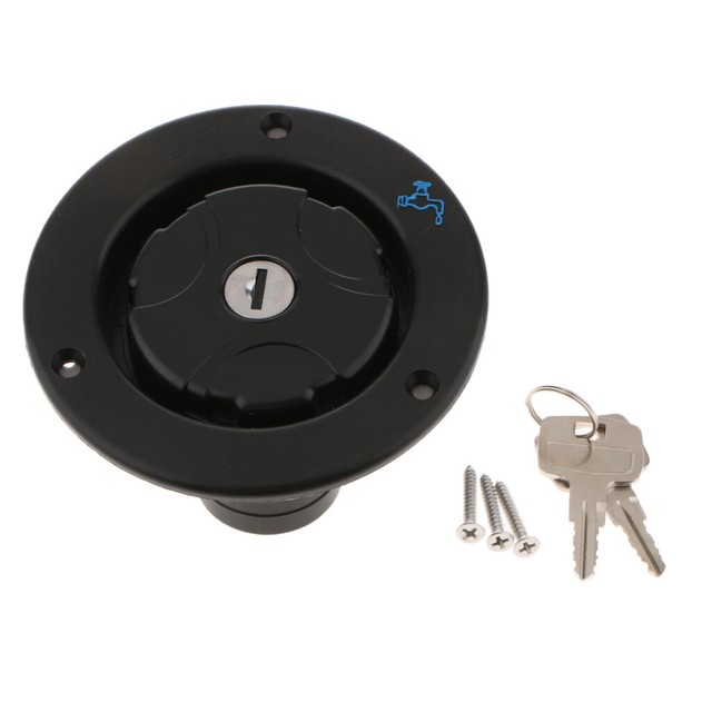 Locking Fuel Tank Cover Gas Filler Cap with Keys Lock Fuel Caps eBay