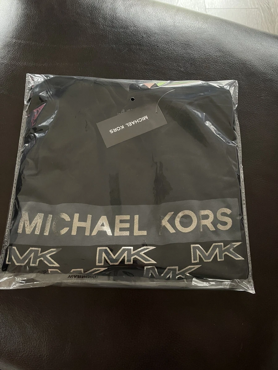 Michael kors t 2024 shirt mens silver
